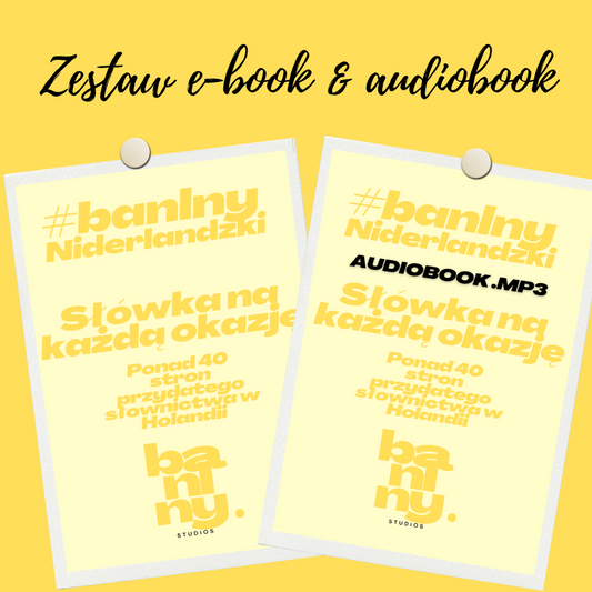 Zestaw #banlny e-book oraz audiobook